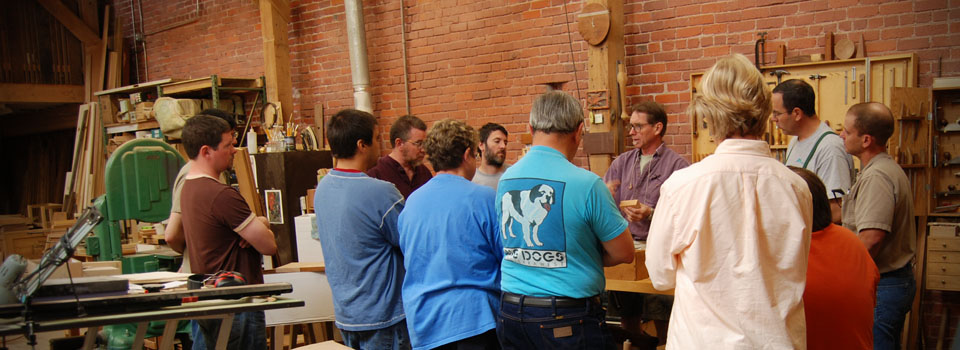 northwest woodworking studio photo
