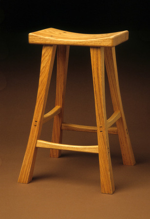 Stool Oak